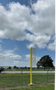 12’ Direct Bury Steel Foul Poles (pr)