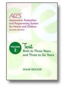 Assessment, Evaluation, And Programming System For Infants And Children (aeps), Second Edition, Test