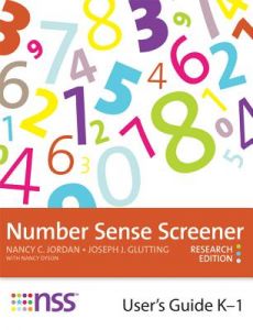 Number Sense Screener (nss) User's Guide, K-1 (paperback)