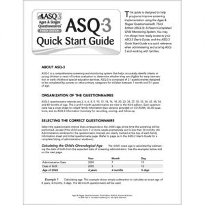 Asq3 Quick Start Guide