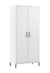 Essence 2 Door Tall Storage in White