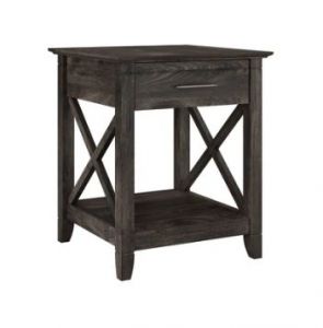 Key West Nightstand in Dark Gray Hickory