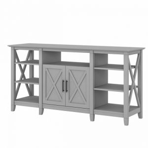 Key West 60W Tall TV Stand in Cape Cod Gray