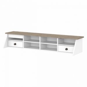 Mayfield Desktop Organizer in Shiplap Gray/Pure White