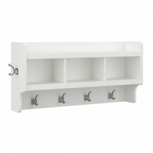 Woodland Wall Mounted Coat Rack in White Ash