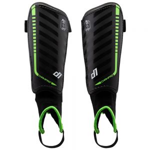 D1 Soccer Shin Guards; Optic Green; L