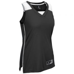 Elite Basketball Jersey; 2xl; Black,white; Adult