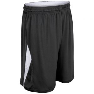 Pivot Short - Black, White - Youth - Large