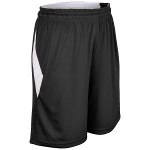 Post Up Short - Black, White - Girls - Large