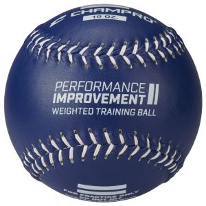 Weighted Training Softballs (bulk Or Retail); 10 Oz. Bulk; Royal