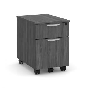 OfficeSource | Mobile Box and File Pedestal, Color: Coastal Gray