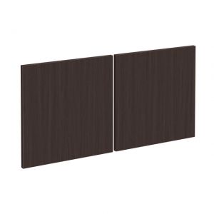ESPRESSO SET OF 2 LAMINATE DOORS