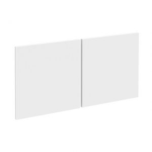WHITE SET OF 2 LAMINATE DOORS-OS140