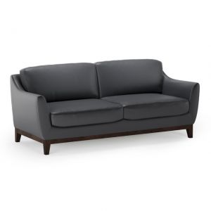 Black PU Sofa- Harper