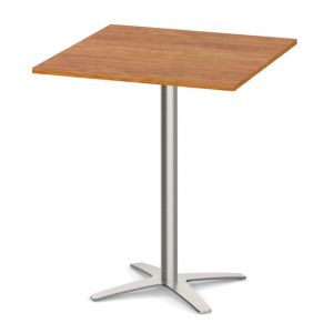 BRUSHED ALUMINUM 41"H STANDARD HEIGHT HEAVY DUTY 23" X-BASE