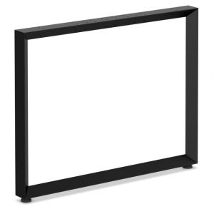 OfficeSource | Variant Collection | Beveled Style Leg Base - 35.8''W, Color: Black