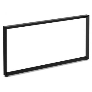 OfficeSource | Variant Collection | Beveled Style Leg Base - 60''W, Color: Black