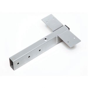 OfficeSource Variant Collection Return Top Beam - 36'', 42'' and 48'', Color: Silver