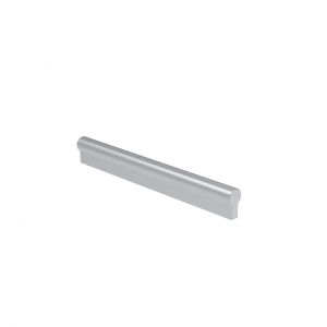 Officesource Os Laminate Collection Optional Modern Metro Pull, Silver