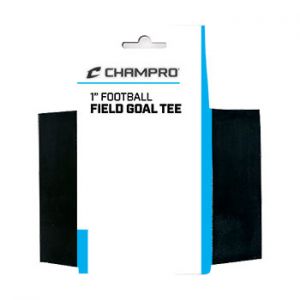 1" Heavy Black Field Goal Tee - Retail