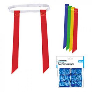 Football Flag Belt; 6-pack With Header Card