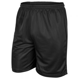 Polyester Micromesh Short - 7" Inseam Adult - Black - Adult - XXLarge