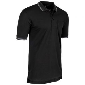 Umpire Polo Shirt; 2xl; Black; Adult