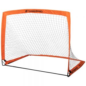 Embedded Perimeter Weighted System Provides Greatest Stability On All Playing Surfaces.durable, Shock-corded Fiberglass Poles Make This Goal Ideal For Training And Youth Games.one-piece, Steel Corner Connections With Nylon Tension Strap.high-visibility Orange Frame With Mesh Netting.includes Carry Bag And Stakes For Added Support.