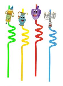 Chanukah Straws