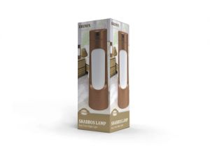 Shabbos Lamp- Brown