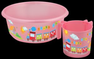 Pink Ntilas Yudayim Pail & Cup