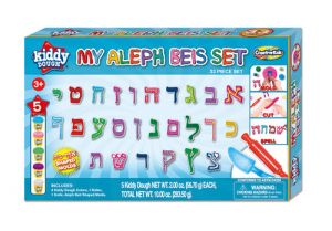 Aleph Bais Play Dough Set