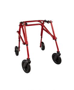 Klip 4w Walker,  8" Wheels,  Xs , Red