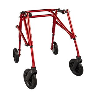 Klip 4w Walker, 8" Wheels, Sm, Red