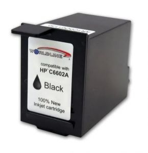 Inkjet Cartridge, Black, Platinum Print, C6602A