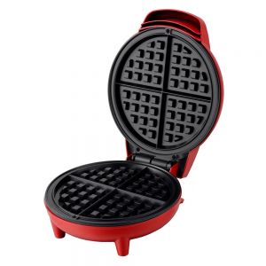 Courant 7-inch Belgian Waffle Maker - Red