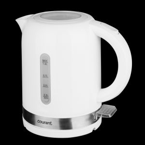 Courant 1 Liter Cordless Electronic Kettle - White