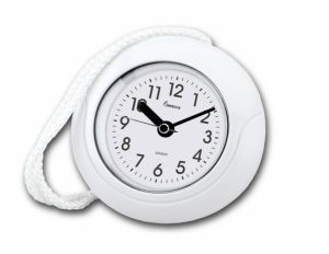 Impecca Wcw-55w Waterproof Clock, 5.5in  White 