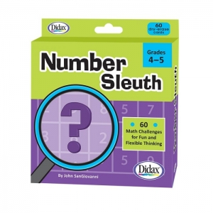 Number Sleuth: Fluency And Number Sense Through Puzzle And Play, Gr 45