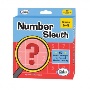 Number Sleuth: Fluency And Number Sense Through Puzzle And Play, Gr 68