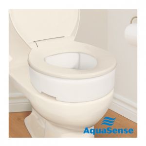 Aquasense Toilet Seat Riser With Hinge