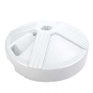 Umbrella Base (white) Filled To Approx.50lb 