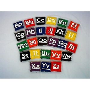 Beanbags - Alphabet - 5" * 5" - Set Of 26