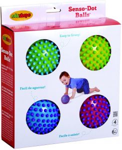 Sensodot Sensory Ball, 4", Pack Of 8