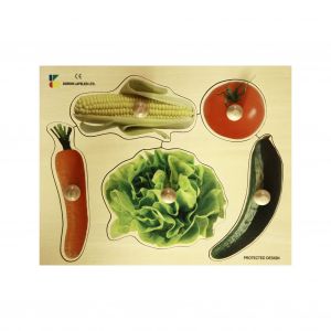 Large Knob Puzzle  Vegetable