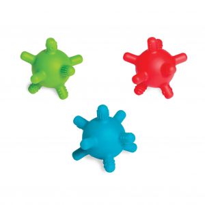 Gummy Ball Teether 3pc Set