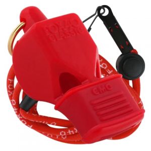 Fox 40 Whistle Mini Safety W/liny 9803-0108 Red