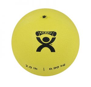 Cando Pt Soft Medicine Ball, 2 Pound (rebounder Ball), Yellow