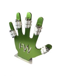 Fingerweights, 5-finger Set, White