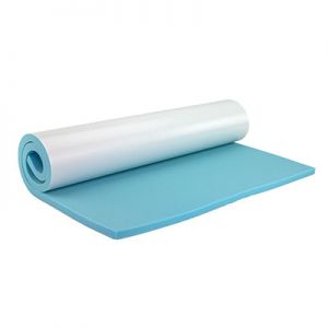 Cando Memory Foam With Psa, Medium Soft, Blue, 1/2" X 20" X 36" 